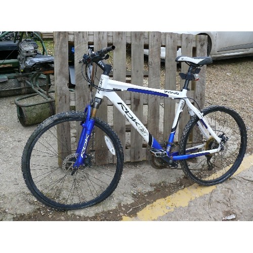 501 - MEN'S MONTAIN BIKE BY RDK ZONE IN BLUE AND WHITE.