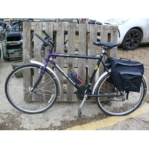 503 - TRAVERSE DIAMOND BACK BIKE WITH PANNIERS.