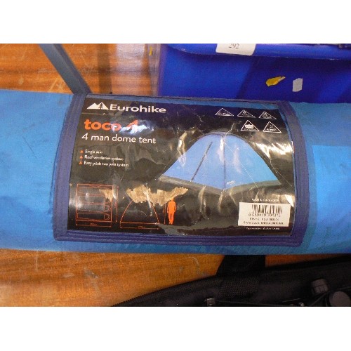 291A - A EURO HIKE FOUR MAN DOME TENT.