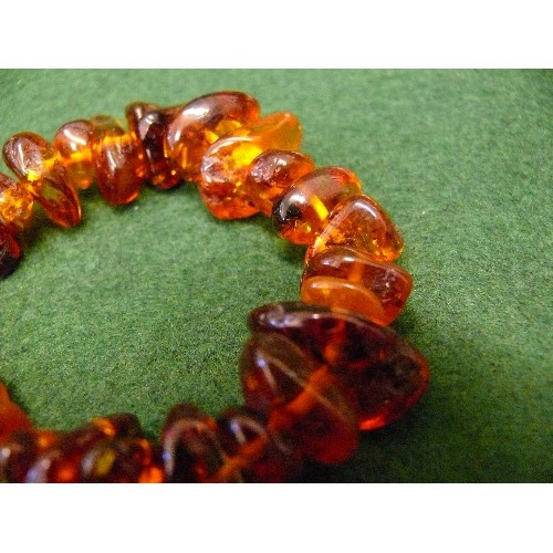 26 - HONEYCOMB AMBER BRACELET