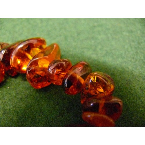 26 - HONEYCOMB AMBER BRACELET