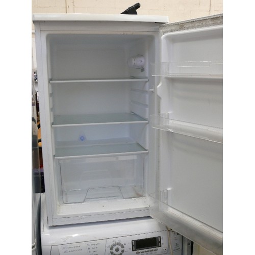 414 - BUSH FRIDGE IN WHITE.