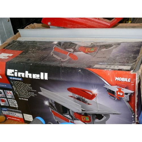 367 - EINHALL CLASSIC BENCH TYPE CIRCULAR SAW IN ORIGINAL BOX.