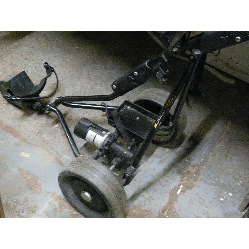 425 - GOLF POWER CADDY (ELECTRIC WITH CHARGER) IMPRESSIVE PIECE OF KIT IN WORKING CONDITION.