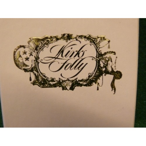 41 - VERY SPECIAL PIECE OF FINEST NEW YORK USA FASHION, 'KIRKS FOLLY' FANTASY FAIRY A WORKING  WHISTLE,  ... 