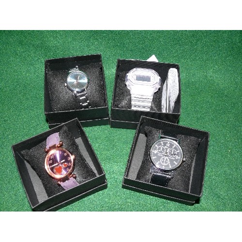 141 - FOUR BOXED WATCHES