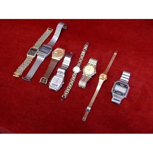 66 - A SELECTION OF VARIOUS WATCHES.