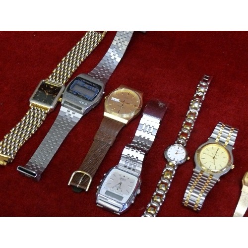 66 - A SELECTION OF VARIOUS WATCHES.