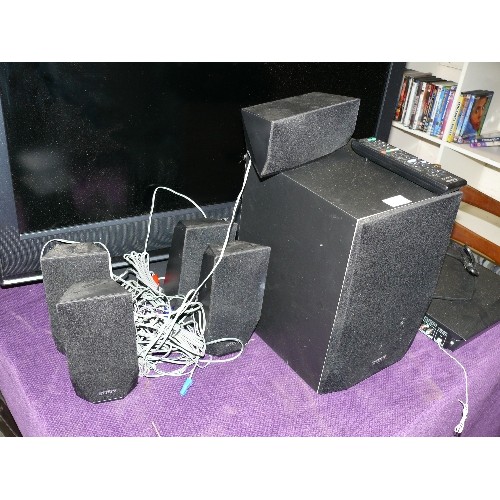 219 - A SONY SURROUND SOUND SYSTEM.