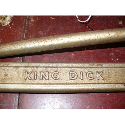 267 - LARGE RING 'KING DICK' SPANNER AND LARGE OPEN.