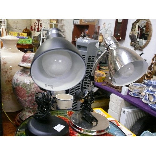 332 - TWO DESK LAMPS