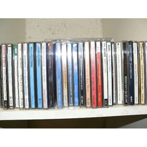 356 - FOUR CUBES OF CD'S TO INCLUDE VARIOUS NOW'S, JOSH GROBAN, ELLA FITZGERALD, BONNIE TYLER, GLORIA ESTE... 