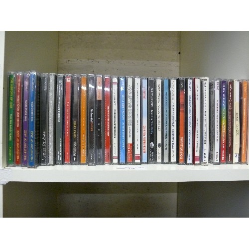 356 - FOUR CUBES OF CD'S TO INCLUDE VARIOUS NOW'S, JOSH GROBAN, ELLA FITZGERALD, BONNIE TYLER, GLORIA ESTE... 