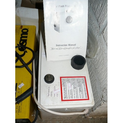 495 - SANIFLUSH MACERATOR IN BOX WITH INSTRUCTIONS.