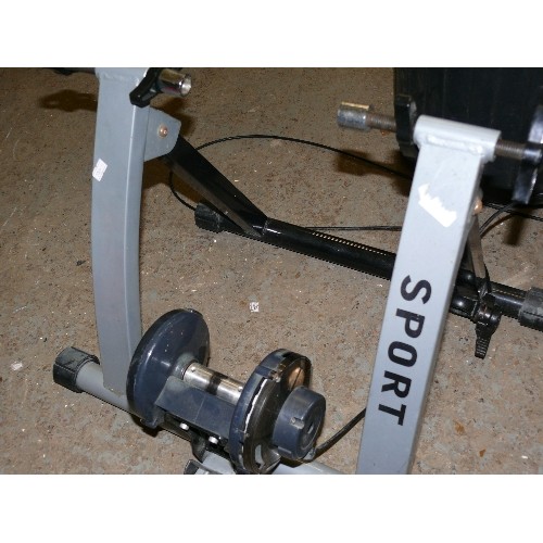 511 - SPORT EXERCISE BIKE STAND (ENABLES YOU TO USE YOUR OWN BIKE).