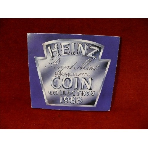 53 - HEINZ ROYAL MINT UNCIRCULATED COIN COLLECTION, 1983.