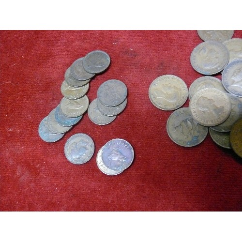 60 - COLLECTION OF HALF PENNIES DIFFERENT DATES GEORGE III ONWARDS PLUS FARTHINGS.