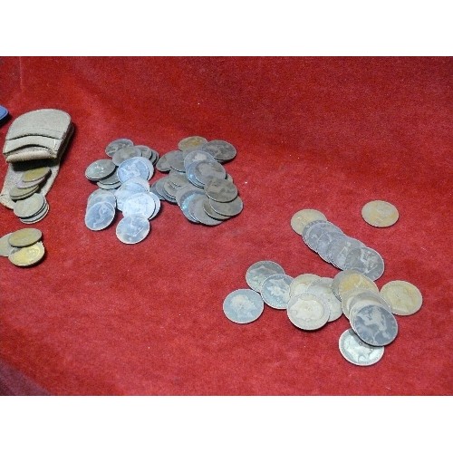 59 - COLLECTION OF VICTORIAN PENNIES, SOME IN FAIR CONDITION PLUS SOME GEORGE V AND VI.