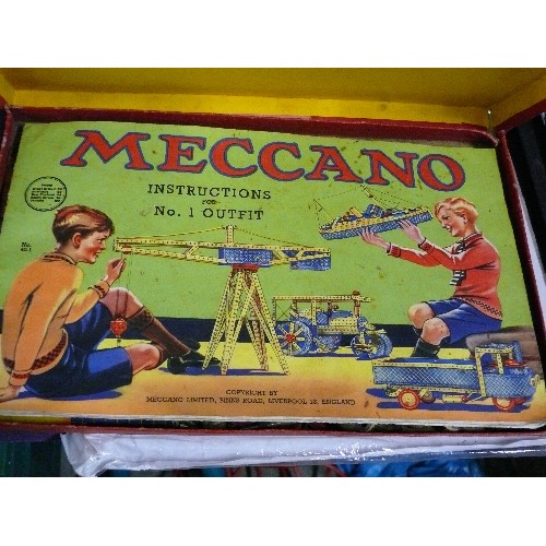 74 - A VINTAGE MECCANO SET IN ORIGINAL BOX.