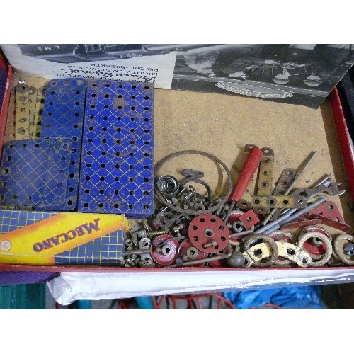 74 - A VINTAGE MECCANO SET IN ORIGINAL BOX.