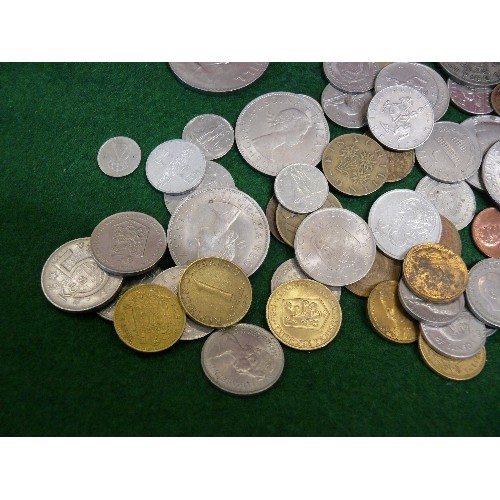 20 - QUANTITY OF CROWNS AND HALF CROWN PLUS SOME MIXED OLD COINAGE.