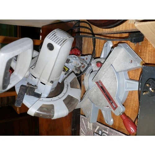 379 - A COMPOUND MITRE SAW/CHOP SAW PCMS210L.