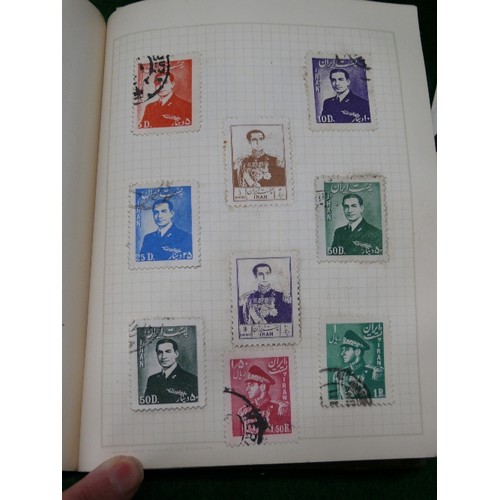 27 - MINIATURE ALBUM OF STAMPS AND CHURCHILL CENTENARY SONGS, OCTOBER 30TH 1974.