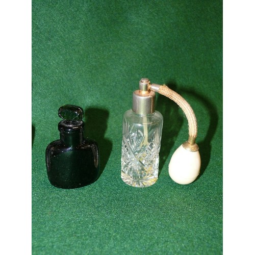 87 - A SELECTION OF SCENT BOTTLES.