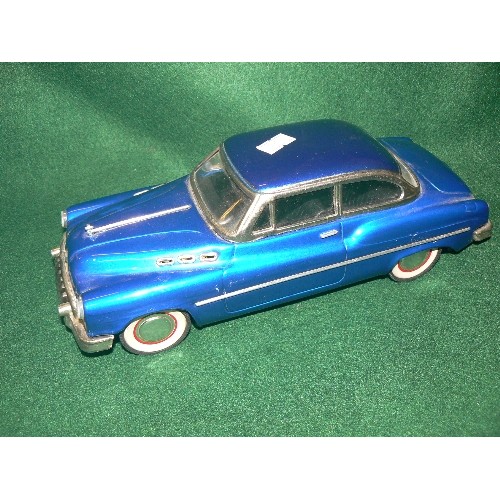 93 - A VINTAGE FRICTION POWERED CAR MODEL