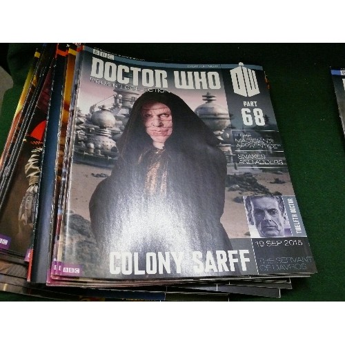 125 - A SELECTION OF DOCTOR WHO MAGAZINES