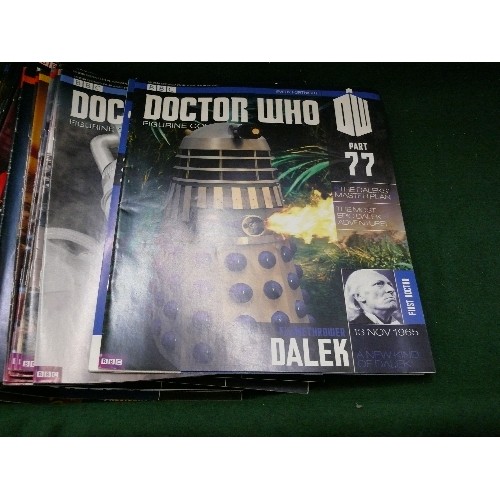 125 - A SELECTION OF DOCTOR WHO MAGAZINES