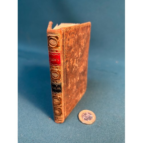 159A - Rare 18th Century miniature book of engravings by John Carter (1748 - 1817) architect & draughtsman ... 