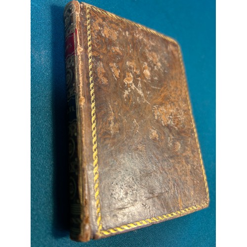 159A - Rare 18th Century miniature book of engravings by John Carter (1748 - 1817) architect & draughtsman ... 