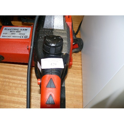 429 - ELECTRIC SAW MTL-405, 22V