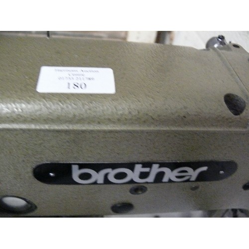 51 - A BROTHER LK-B430 BAR TACK LOCKSTITCH INDUSTRIAL SEWING MACHINE.