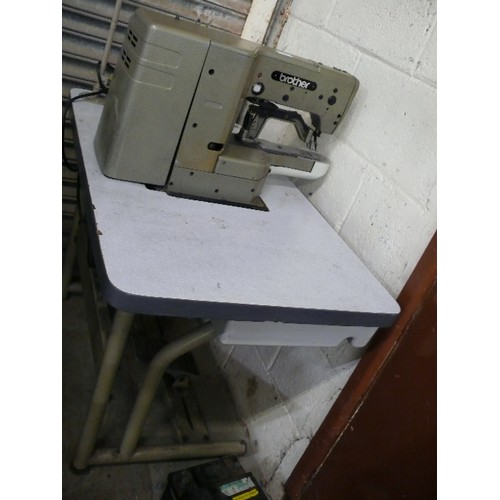 51 - A BROTHER LK-B430 BAR TACK LOCKSTITCH INDUSTRIAL SEWING MACHINE.