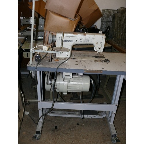 52 - BROTHER  DB2-B791-013A INDUSTRIAL SEWING MACHINE.