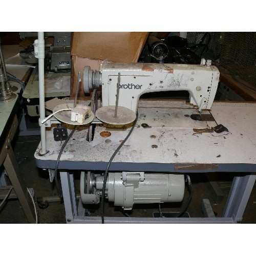 52 - BROTHER  DB2-B791-013A INDUSTRIAL SEWING MACHINE.