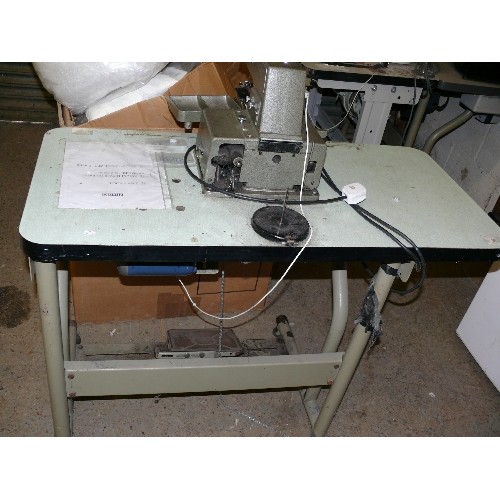 54 - AN INDUSTRIAL BROTHER CB3-B913-1 CHAIN STITCH BUTTONING MACHINE.