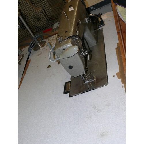 58 - AN INDUSTRIAL BROTHER SINGLE NEEDLE FEED LOCKSTITCH SEWING MACHINE DB2-B791-003.