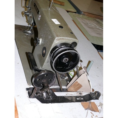 58 - AN INDUSTRIAL BROTHER SINGLE NEEDLE FEED LOCKSTITCH SEWING MACHINE DB2-B791-003.