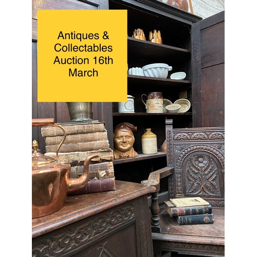 2A - Antiques & Collectables Auction next Sat, 16th March