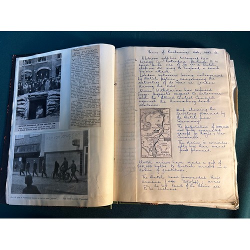 42B - A rare WW2 scrap book 