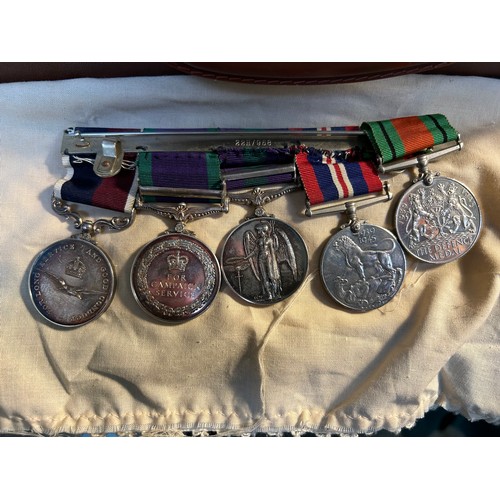 40 - A superb collection of WW2 and post war medals and related ephemera awarded to RAF Sargeant A J Dipr... 