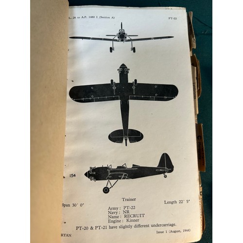 41 - WW2 Recognition Handbook of British Aircraft, Air Ministry, Air Publication 1480A Part 2 Sections E ... 