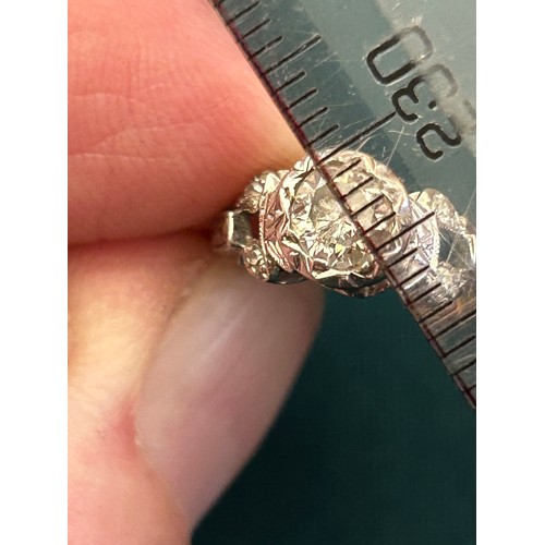 19A - A FULL CARAT DIAMOND (See additional info in condition report & additional photos, 0.8 to 1ct)RAISED... 