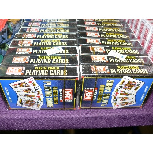 81 - A SELECTION OF 50 BRAND NEW PACKS OF PLAYING CARDS