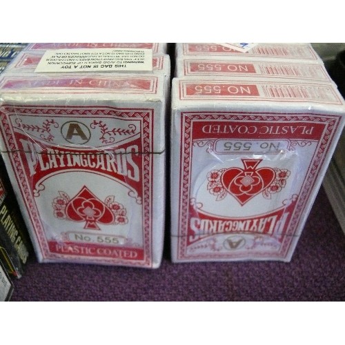 81 - A SELECTION OF 50 BRAND NEW PACKS OF PLAYING CARDS