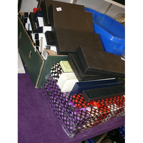 84 - A LARGE SELECTION OF BRAND NEW WATCH BOXES