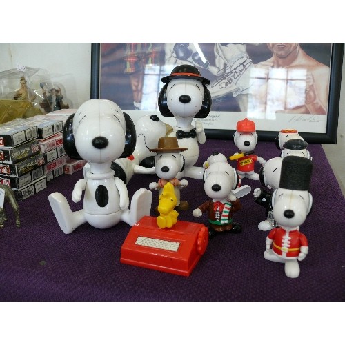 96 - A SELECTION OF VARIOUS SNOOPY FIGURES